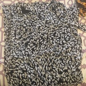 Black and White Tie dress